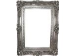 Casa Padrino Specchio Da Parete Barocco Argento Anticato Altezza 130 Cm, Larghezza 96 Cm - Nobile E Magnifico