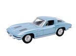 Chevrolet Corvette 1963 In Metallo Modellino Auto Auto Giocattolo 94 (Azzurro Metallizzato)
