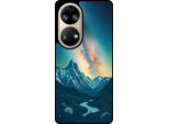 Smartphonica Custodia Per Telefono Adatta A Huawei P50 Con Impronta Del Cielo Stellato - Custodia Backcover In Tpu Con Design Spaziale E A Forma Di Via Lattea