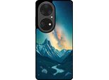 Smartphonica Custodia Per Telefono Adatta A Huawei P50 Pro Con Impronta Del Cielo Stellato - Custodia Backcover In Tpu Con Design Spaziale E A Forma Di Via Lattea