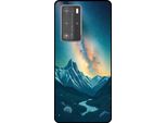 Smartphonica Custodia Per Telefono Adatta A Huawei P40 Pro Con Impronta Del Cielo Stellato - Custodia Backcover In Tpu Con Design Spaziale E A Forma Di Via Lattea