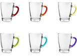 Set Di 6 Bicchieri Excelsa In Vetro Limpido Da 30 Cl Colorato