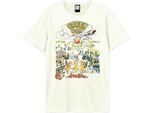 Amplified - Maglietta Uomo/Donna Unisex GD1482 (Xxl) (Bianco Sporco)