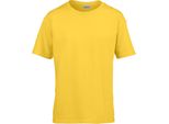 Maglietta Gildan Softstyle Per Bambini PC3387 (7-8 Anni (128)) (Daisy)