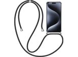 Custodia Per Iphone 15 Pro Max Con Catena E Bumper - Cover Posteriore In Tpu Antiurto Con Cinturino - Smartphonica