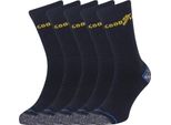 Goodyear - Calze Da Uomo - Lavoro (Confezione Da 5) PB119 (39,5 Eu - 45,5 Eu) (Nero)