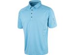 Island Green - Polo Trapuntata Da Uomo - Emblema PB317 (Xl) (Turchese)