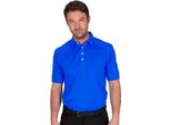 Island Green - Polo Trapuntata Da Uomo - Emblema PB317 (S) (Blu Reale)