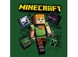 Minecraft - Stampa Su Tela PM11170 (30 Cm X 30 Cm X 1,8 Cm) (Verde)