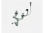 Set Di Scarico Lavello Doppio Sifone Cestello Scarico Cucina Automatico