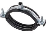 5 Pezzi - Fascetta Per Tubi Classic M8/10 164-169 Mm (6") Zincata Con Inserto: M8/M10 164-169 Mm Dimensione: M8/M10 164-169 Mm"