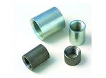 Atusa Mezzo Manicotto In Acciaio Nero 1/2 Pollice X 15 Mm