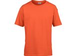 Maglietta Gildan Softstyle Per Bambini PC3387 (7-8 Anni (128)) (Arancione)
