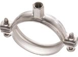 2 Pezzi - Fascetta Per Tubi A Vite 43 Mm - 47 Mm M8/M10 Srs Plus In Acciaio Inox A4 Senza Inserto: 43-47 Mm M8/M10 V4A Dimensione: 43-47 Mm M8/M10 V4A