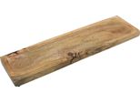 Vassoio Decorativo In Legno Di Mango - Circa 46 X 13 Cm - Ciotola Naturale Per Candele O Simili (Grande)