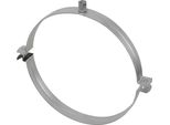 2 Pezzi - Fascetta Per Tubi Di Ventilazione 250 Mm M8/M10 A Sgancio Rapido Senza Inserto : 250 Mm Senza Inserto Dimensione: 250 Mm Senza Inserto