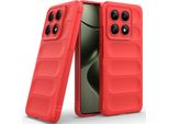 Custodia Per Xiaomi 14T Custodia Protettiva In Silicone Tpu Morbido Antiurto Rosso