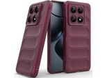 Custodia Per Xiaomi 14T Pro Custodia Protettiva In Silicone Tpu Morbido Antiurto Plum