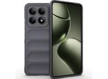 Custodia Per Xiaomi 14T Custodia Protettiva In Silicone Tpu Morbido Antiurto Grigio Scuro