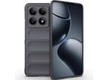 Custodia Per Xiaomi 14T Pro Custodia Protettiva In Silicone Tpu Morbido Antiurto Grigio Scuro
