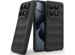 Custodia Per Xiaomi 14T Pro Custodia Protettiva In Silicone Tpu Morbido Antiurto Nero