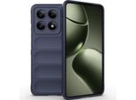 Custodia Per Xiaomi 14T Custodia Protettiva In Silicone Tpu Morbido Antiurto Blu Scuro