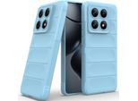 Custodia Per Xiaomi 14T Pro Custodia Protettiva In Silicone Tpu Morbido Antiurto Blu