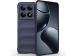 Custodia Per Xiaomi 14T Pro Custodia Protettiva In Silicone Tpu Morbido Antiurto Blu Scuro