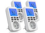 Bearware Timer 4X, Digitale, Programmabile, Display Lcd, Timer Presa Di Corrente, Max. 3680W
