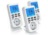 Bearware 3X Timer, Digitale, Programmabile, Display Lcd, Timer Presa Di Corrente, Max. 3680W