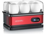 Cuociuova Arendo A 6 Uova, In Acciaio Inox, Con Funzione Keep Warm, Grado Di Durezza Selezionabile A Piacere, Numero Di Uova: 6, 400 W, Interruttore Di Funzione A Levetta Con Spia Luminosa, Per Un Massimo Di 6 Uova
