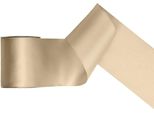 Nastro Regalo In Raso Oro 25M 100Mm Di Larghezza