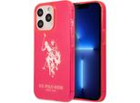 U.S. Polo, Cover Per Iphone 13 Pro Elegante Collezione Big Horse, Rosa