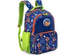 Zaino Milk&Moo Ponix - Ideale Per La Scuola Materna, La Classe Elementare, Lo Zaino Scolastico Con Comfort E Resistenza