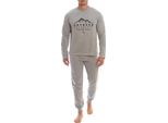 Pigiama Uomo Kisses&Love A Maniche Lunghe In Cotone KLP4