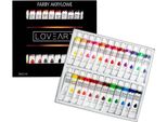 Loveart Colori Acrilici 24X12Ml Set Di Colori Acrilici Set Di Colori Per Artisti Colori Per Artisti