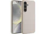 Custodia Samsung Galaxy S24 Fe - Silicone - Custodia Morbida Accezz/Copertura Posteriore - Beige