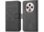 Imoshion Custodia Per Cellulare Per Oppo Reno 12F (5G) - Flip Cover Bookcase Flip - Nero