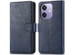 Imoshion Custodia Per Cellulare Per Oppo A60 (5G)/Oppo A40M/Oppo A40 - Flip Cover Bookcase Flip - Blu Scuro