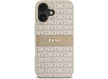 Dkny, Custodia Protettiva Con Motivo A Righe Tono Su Tono Per Apple Iphone 16, Rosa