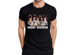 Maglietta Da Uomo Merry Woofmas Dog Owner - Christmas Xmas Christmas, Nera, Xl