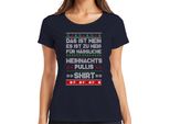 Maglietta Da Donna Con Maglione Natalizio - Natale Xmas, Navy, M