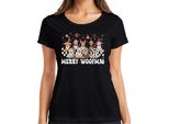 Merry Woofmas Dog Dog Owner - Maglietta Da Donna Natale Xmas Christmas, Nero, Xl