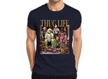 Maglietta Thug Life Retro Christmas Films - Christmas Xmas Uomo, Navy, M