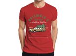 Maglietta Da Uomo Griswold's Tree Farm Family Christmas - Christmas Xmas, Rosso, Xl