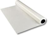 1x LDPE-Folie Dekofolie Tischdecke weiss opak 2300mm x 50m 100my