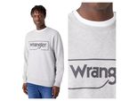 Wrangler Herren, Felpa Frame Logo Crew, Xxl, Grau, Ralph, Lauren, Pullover