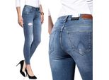 Wrangler, Jeans Da Donna, Skinny Fit, Skinny Crop, W24 L32, Blau, Jeans, Baggyjeans, Buggy