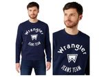 Wrangler Herren, Felpa Crew Sweat, S, Blau, Ralph, Lauren, Pullover