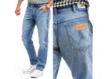 Wrangler, Jeanshosen Da Donna, Slim Fit, Texas Taper, W34 L30, Blau, Jeans, Baggyjeans, Buggy